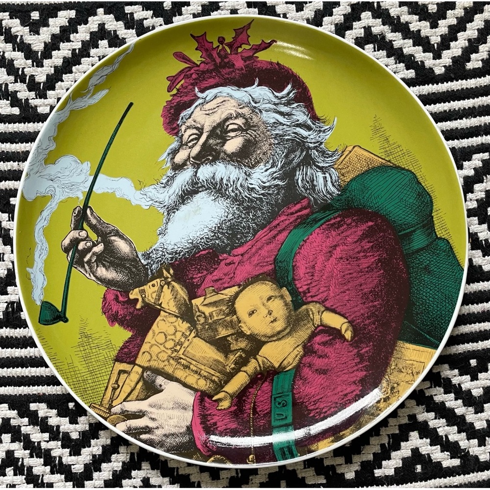 Rare Department 56 Old World St. Nicholas Plate